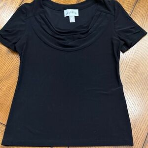 Joseph Ribkoff Black Short Sleeve Top